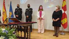Barcones preside la toma de posesión del nuevo comisario jefe de Policía Nacional de Salamanca