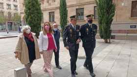 La delegada del Gobierno, Virginia Barcones, visita Salamanca