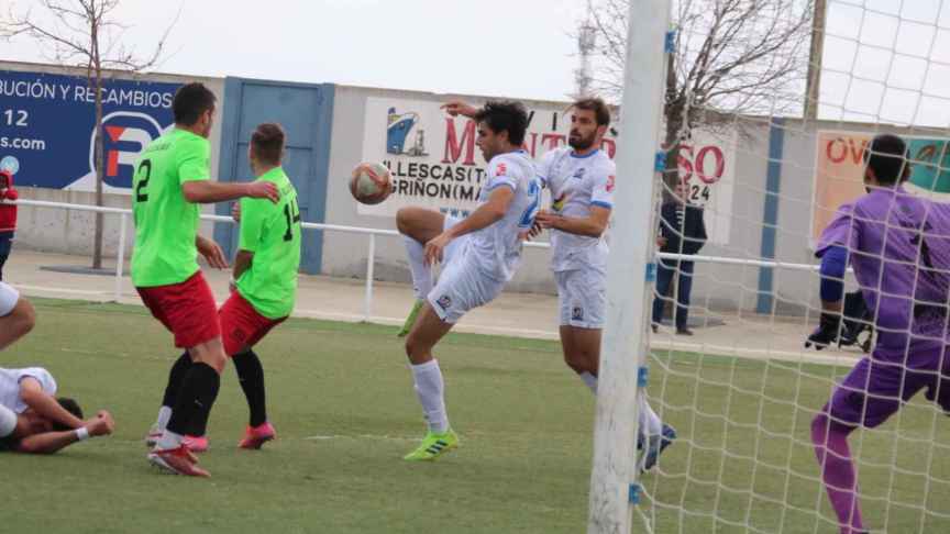 Imagen del Illescas-Quintanar del Rey de liga regular. Foto: CD Illescas