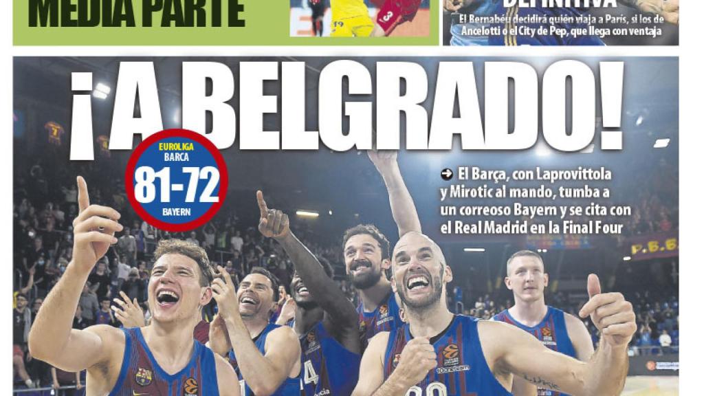 La portada del diario Mundo Deportivo (04/05/2022)