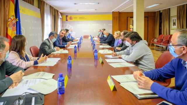 Reunión de la Comisión Regional. Foto: Delegación de Gobierno en Castilla-La Mancha.
