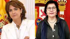 Dolores Delgado, fiscal general (izqda) y Cristina Dexeus, presidenta de la Asociación de Fiscales./
