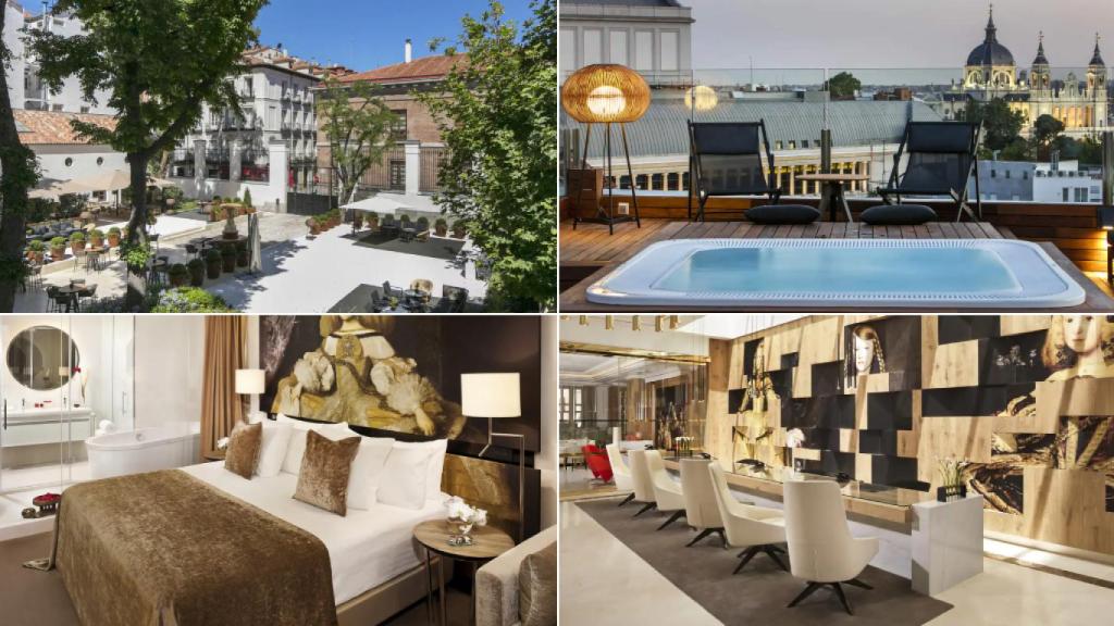 Diferentes espacios del Palacio de los Duques Gran Meliá.