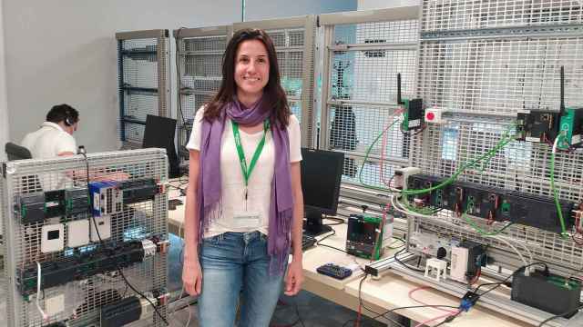 Laura Sancho, responsable de IT Iberia y Project Management Officer Leader de Schneider Electric en el nuevo 'hub' de la compañía en Barcelona.