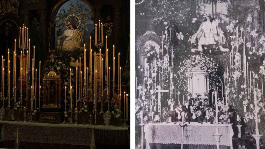 Comparativa entre el culto actual y el de hace más de 100 años.