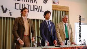 La conferencia impartida por Miguel Abellán en La Pedraja de Portillo.