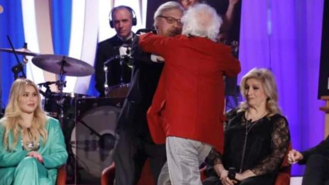 Sgarbi y Mughini.