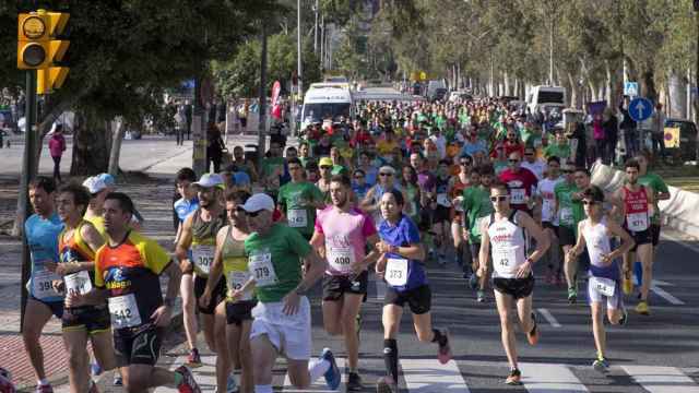 Una carrera celebrada en Málaga en una imagen de archivo.