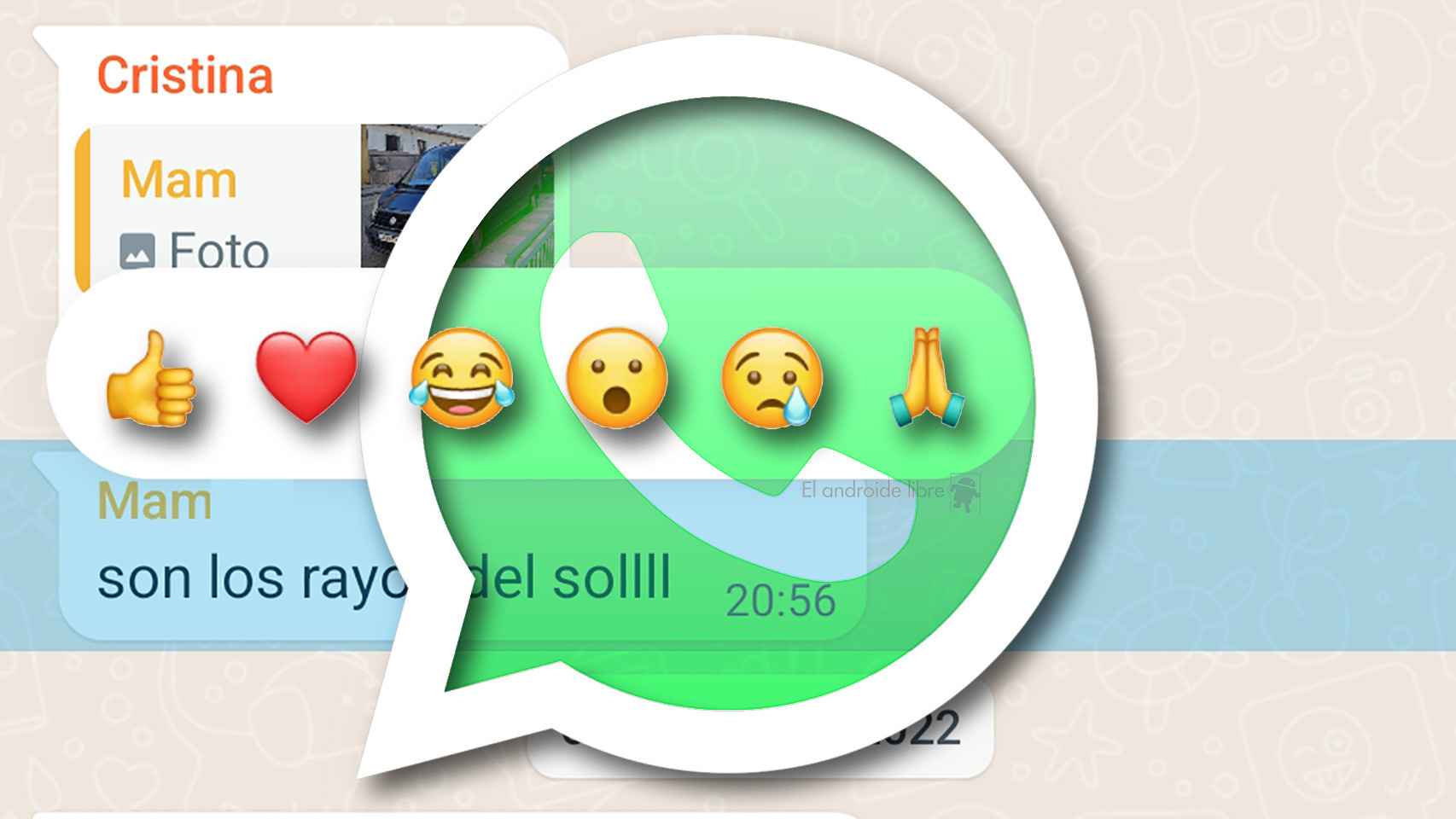 WhatsApp está desarrollando la función de reaccionar a los mensajes con emojis