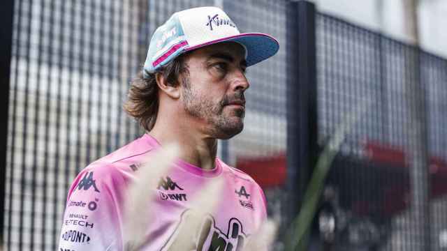 Fernando Alonso, en el Gran Premio de Miami de F1 2022