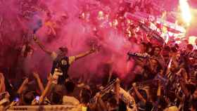 Jugadores y aficionados del FC Oporto celebraron juntos la Primeira Liga 2021/2022