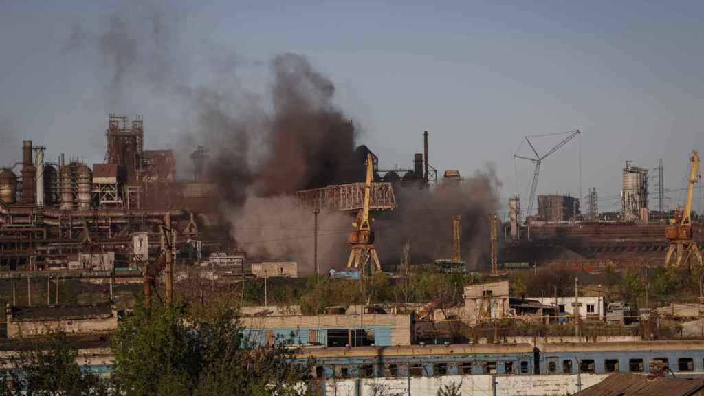 Ataque a la acería de Azovstal, en Mariúpol.