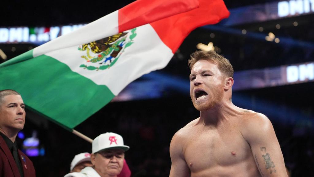 Saúl 'Canelo' Álvarez, antes de su combate por el peso semipesado de la WBA