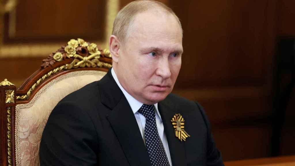 Vladimir Putin, durante una reunión.