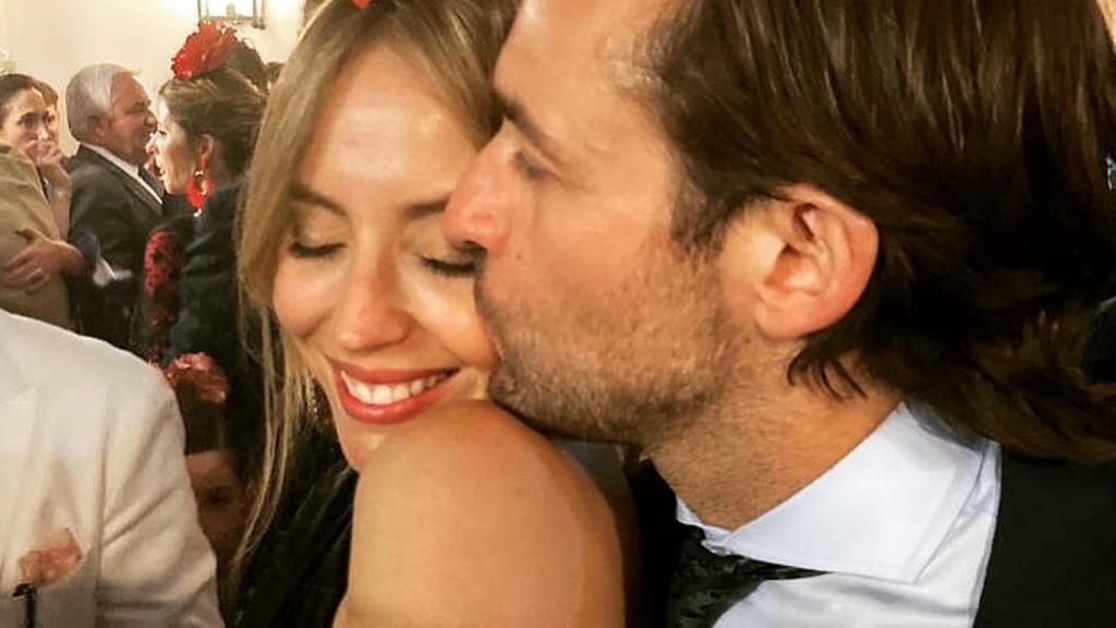 Cristina Gullón y Nacho Varo en la Feria de Sevilla la pasada semana.