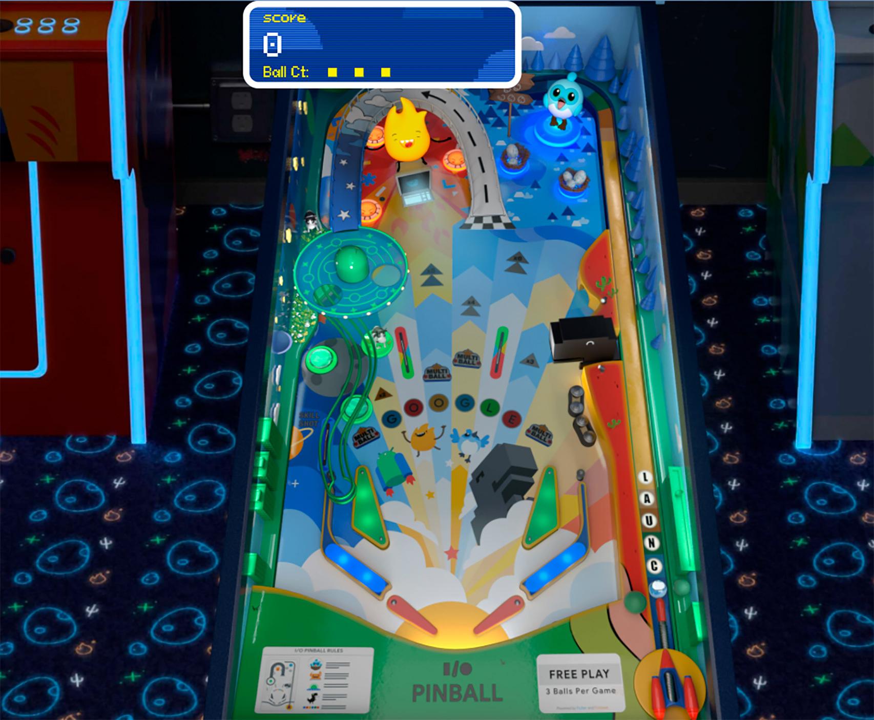 io pinball google