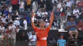 Novak Djokovic, en el Masters 1000 de Roma 2022