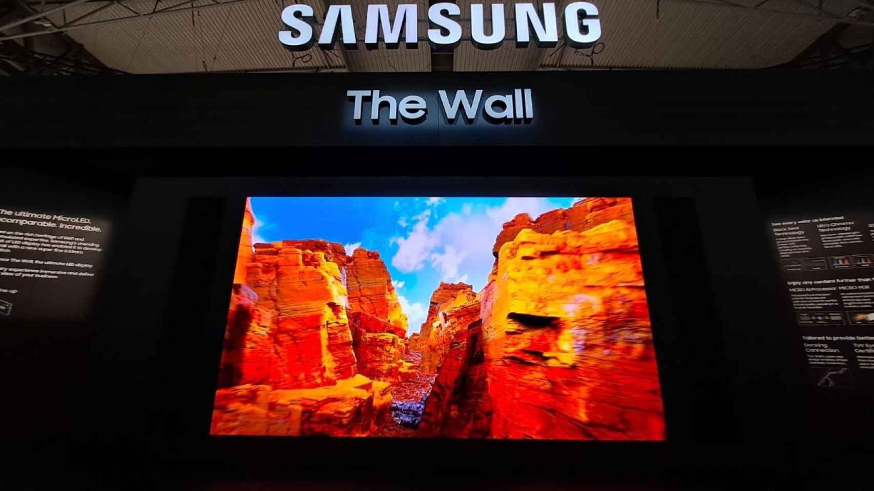 The Wall, la pantalla de 220 pulgadas de Samsung