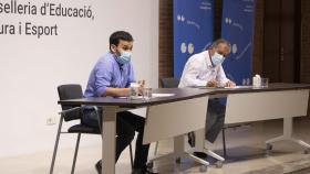 Vicent Marzà y Miquel Soler, junto en un acto de la Conselleria.