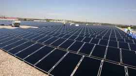 Imagen de una instalación solar en Valladolid