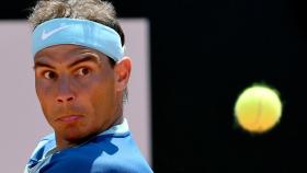 Rafa Nadal, en el Masters 1.000 de Roma