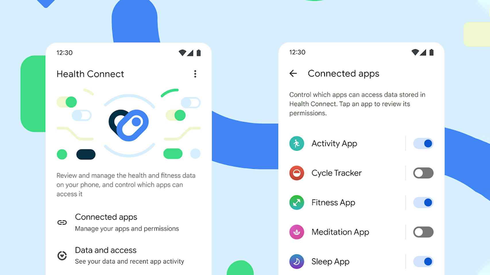 Health Connect app