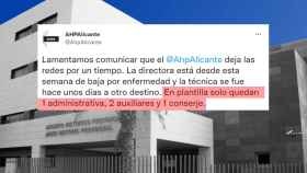 El Archivo Histórico Provincial de Alicante denuncia las condiciones en que están trabajando.