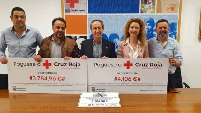 Cruz Roja Salamanca recibe 8.000 euros de dos festivales solidarios