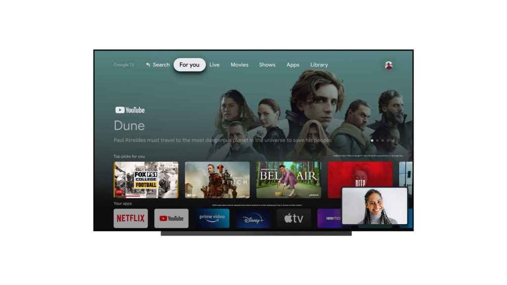 Android TV tendrá modo Picture in Picture