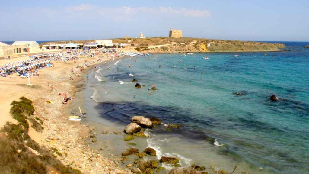 Playa de Tabarca.