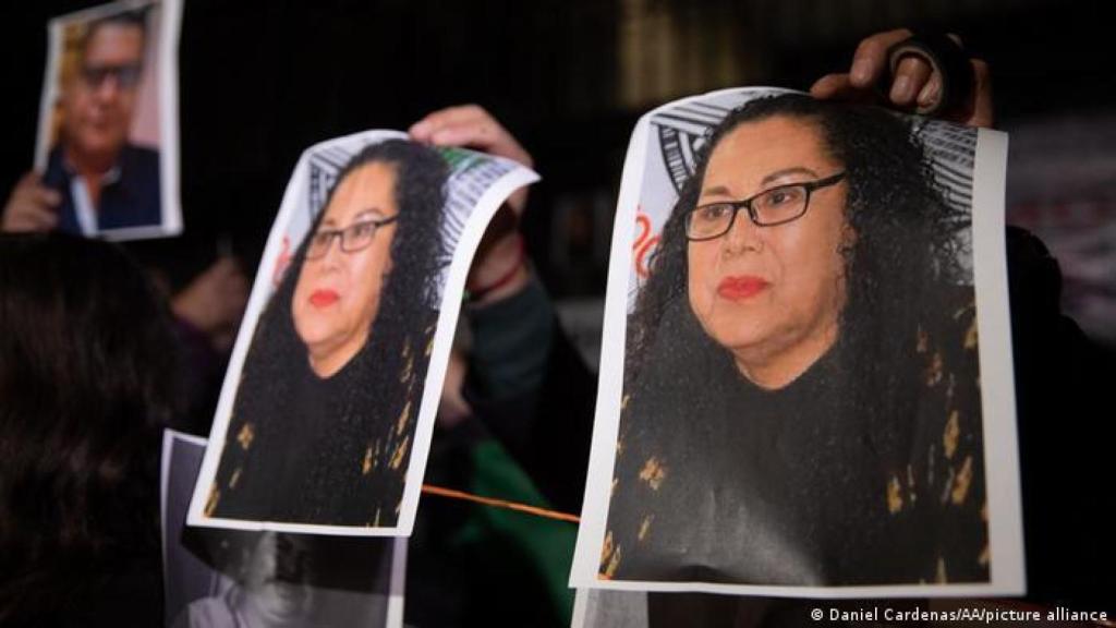 La periodista mexicana Lourdes Maldonado, asesinada el pasado enero.