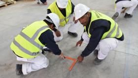 Trabajadores de oficios de la construcción