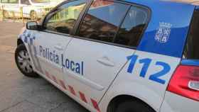 Coche patrulla de la Policía Local de Palencia