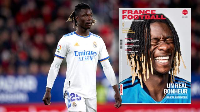 Eduardo Camavinga, en France Football