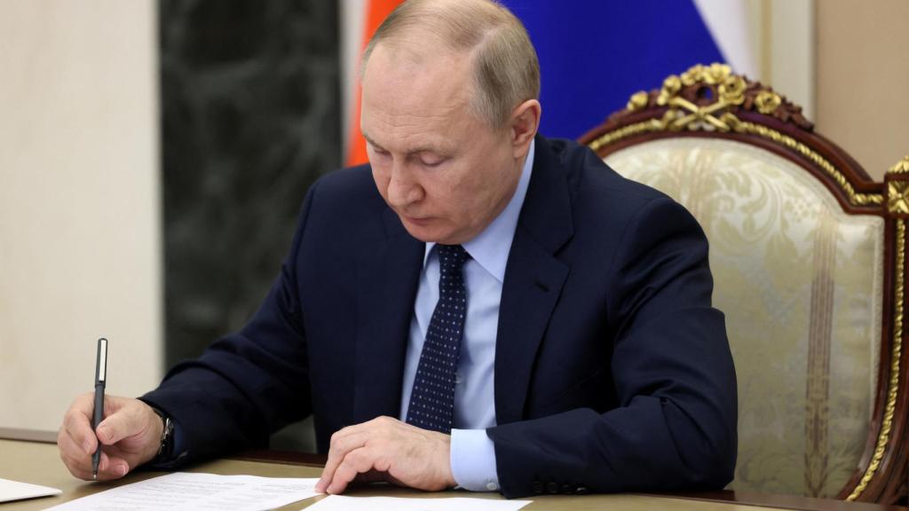 Vladimir Putin en el Kremlin el pasado 10 de mayo.