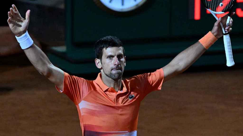 Novak Djokovic, een el Masters 1.000 de Roma