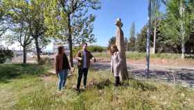 El PP de Zamora denuncia el mal estado del entorno de la Cruz del Rey Don Sancho
