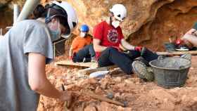 Excavaciones en los yacimientos de Atapuerca
