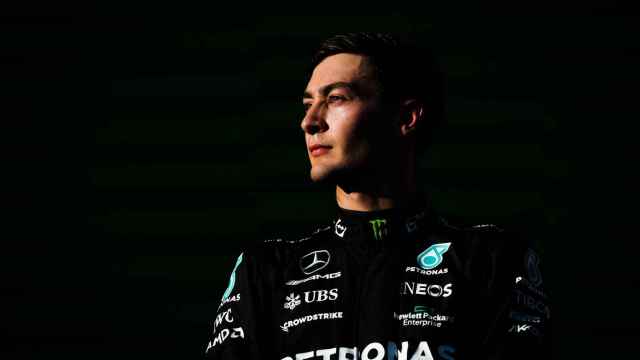George Russell, piloto de Mercedes en la Fórmula 1 durante la temporada 2022
