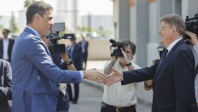 Ximo Puig recibe a Pedro Sánchez en Valencia, este lunes.