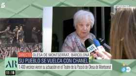 Leonor Bergé, abuela de Chanel, en 'El Programa de Ana Rosa'.
