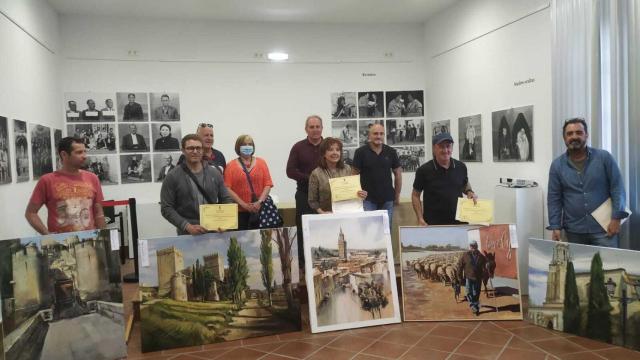 El V Certamen de pintura rápida de Ampudia ya tiene a sus ganadores