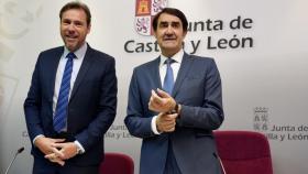 Presentación del proyecto Red de Calor Valladolid Oeste, Suárez Quiñones y Óscar Puente