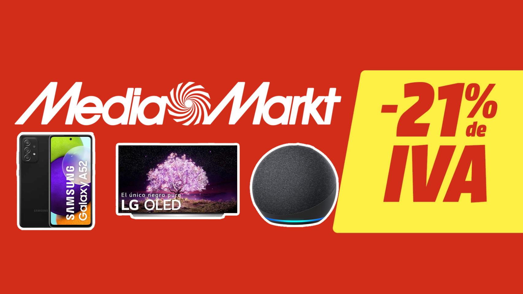 Siete propuestas tecnológicas en MediaMarkt desde 19,99 euros para