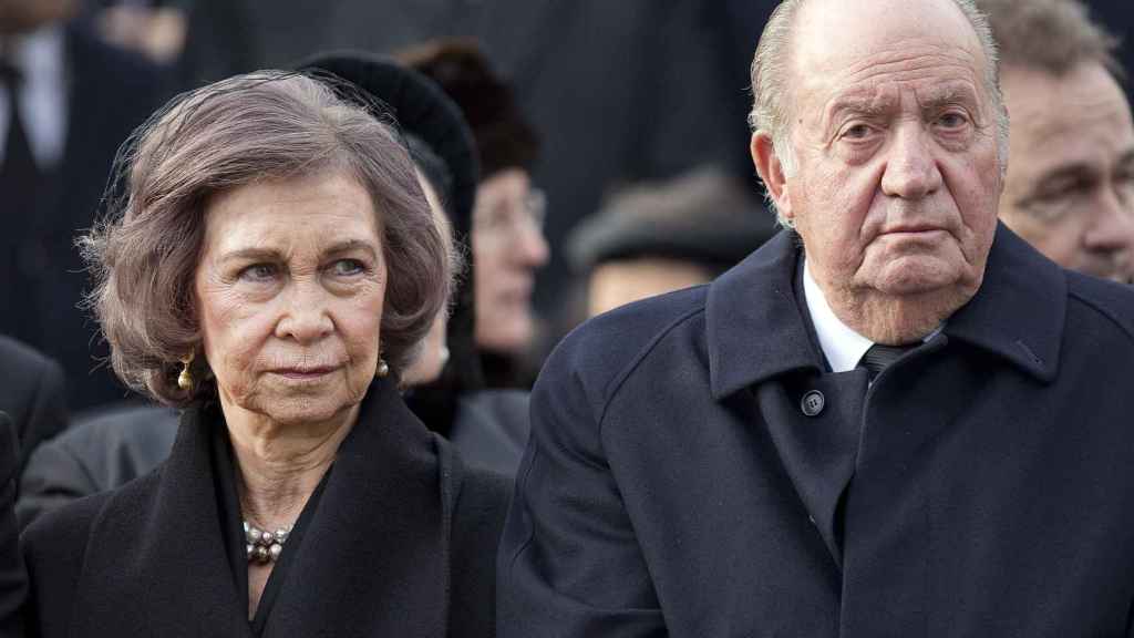 Los reyes eméritos Juan Carlos y Sofía.