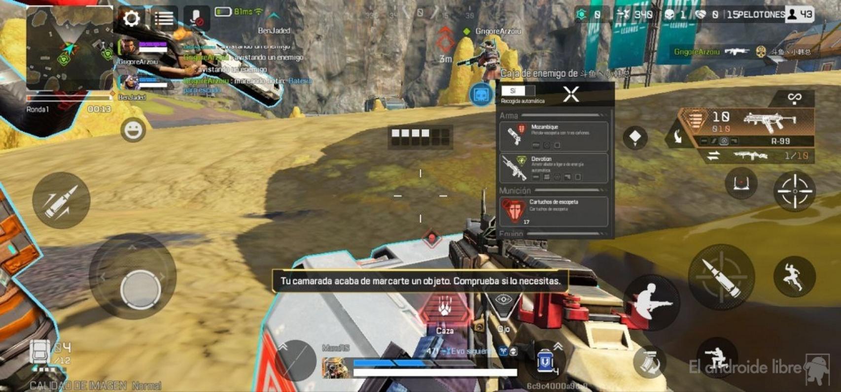 APEX Legends Mobile ya se puede descargar en la Google Play Store