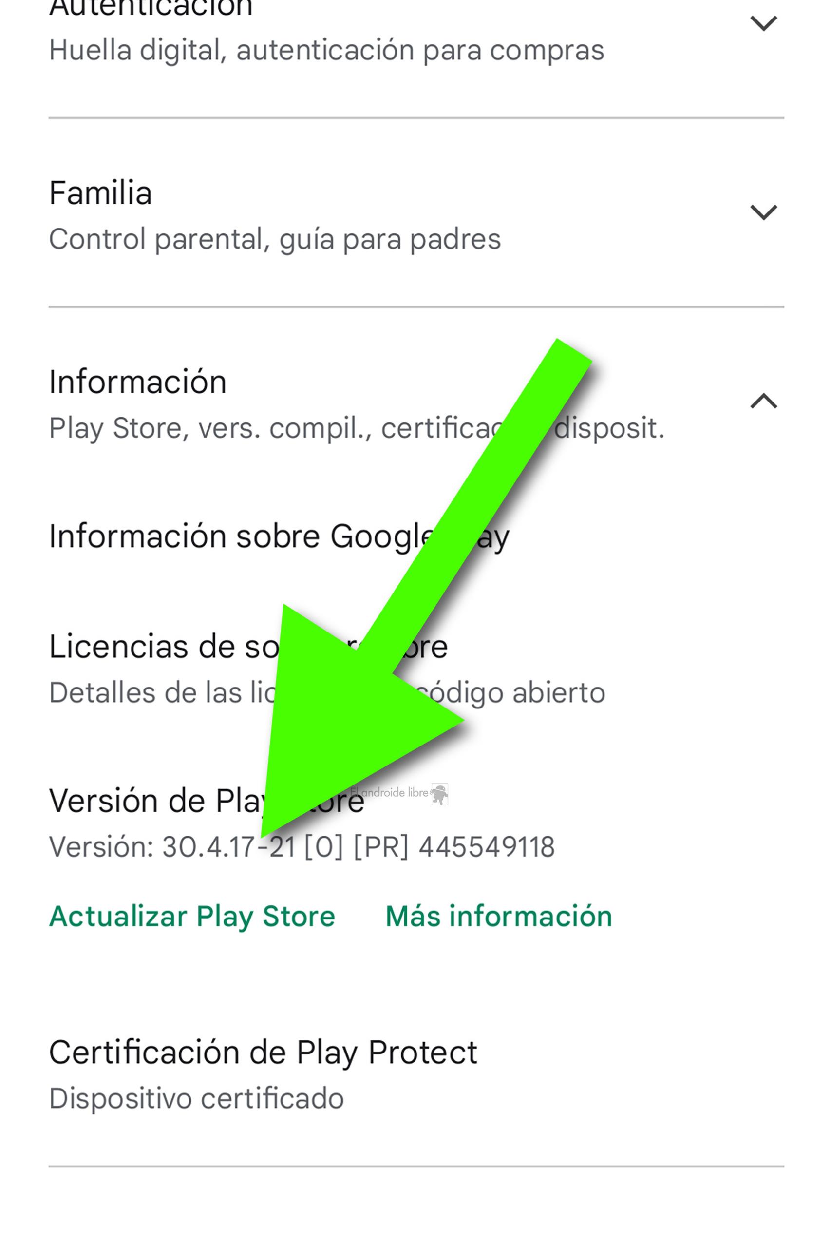 Descarga la nueva actualización de la Play Store de Google