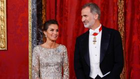 Los reyes de España, Felipe VI y Letizia, en un acto oficial