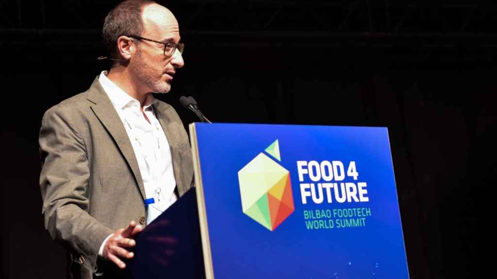 Jaime Martín, fundador y CEO de Lantern, durante su intervención en Food 4 Future 2022.
