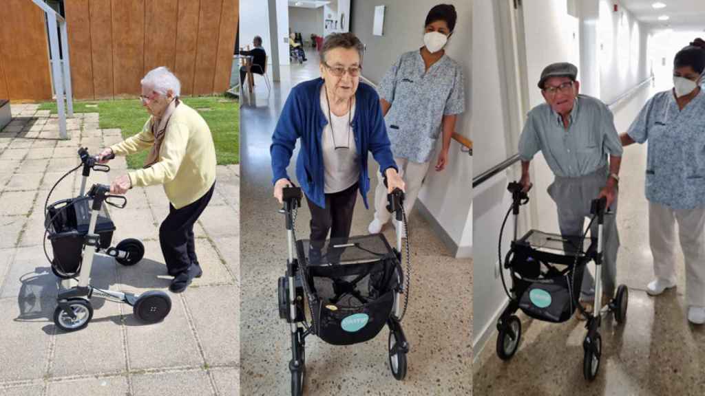 Ya están aquí los andadores inteligentes para personas mayores 'made in Zamora'